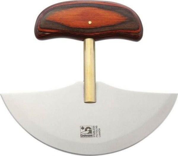 The Ulu Knife W/Leather - Image 2