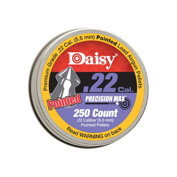 Daisy .22cal Pointed Field Pellets - 250 Count