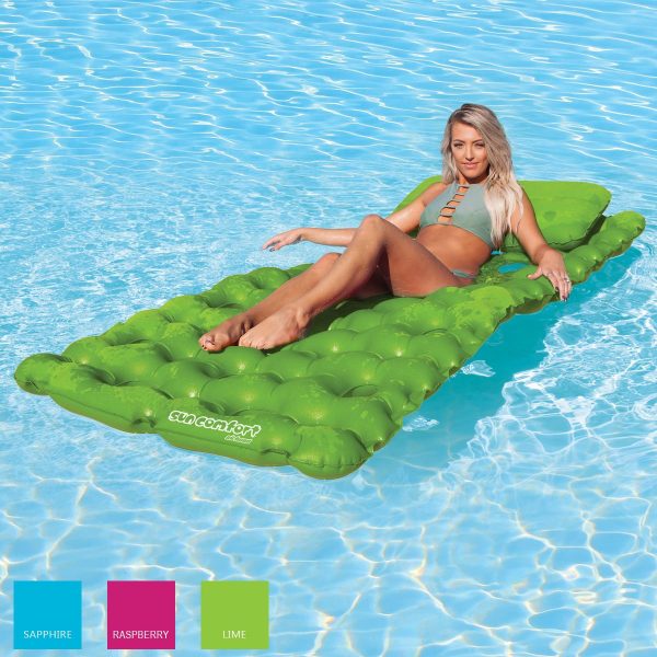 Sun Comfort Cool Suede Pool Mattress - Image 6