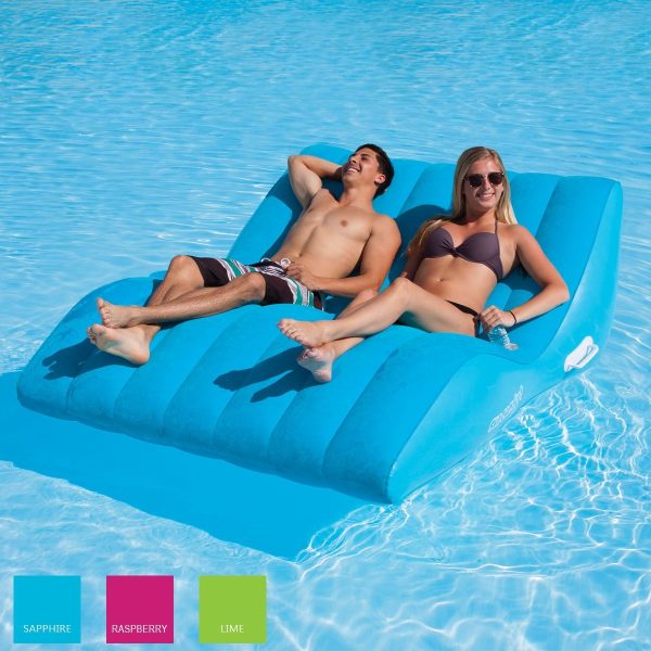 Sun Comfort Cool Suede Zero Gravity Double Lounge - Image 4