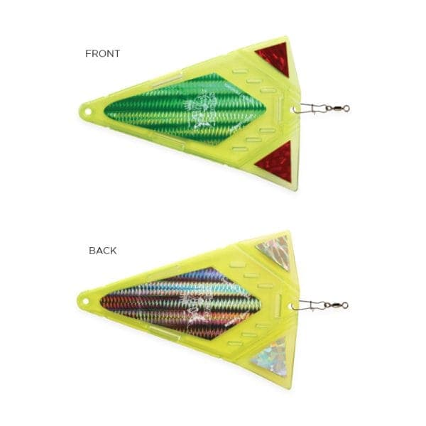 Scentflash™ UV Triangle Flasher - Silver/Red