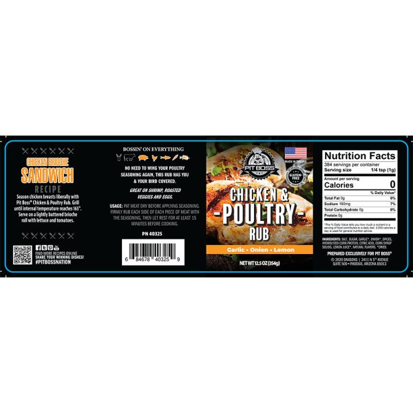 Chicken & Poultry Rub - 12.5oz - Image 3