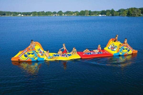 Wow Slide-N-Smile 2 Lane Floating Water Slide - Image 5
