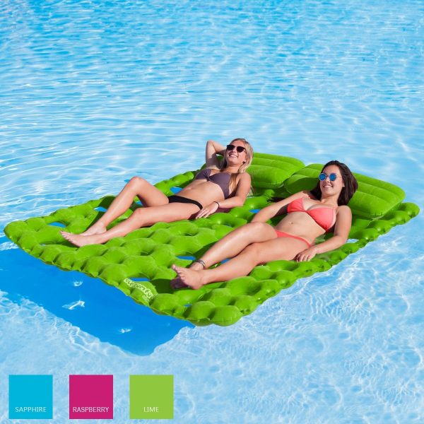 Sun Comfort Cool Suede Double Pool Mattress - Image 2