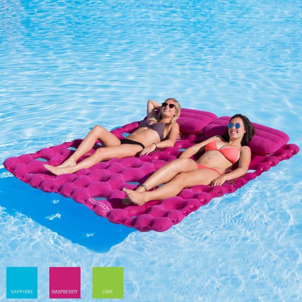 Sun Comfort Cool Suede Double Pool Mattress - Image 4