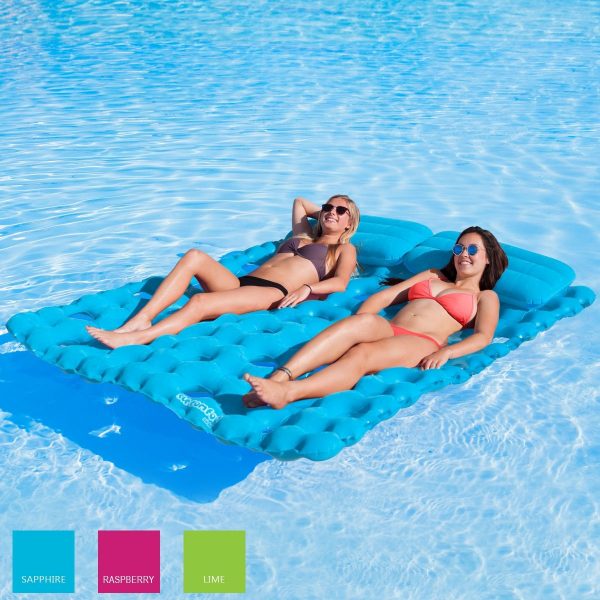 Sun Comfort Cool Suede Double Pool Mattress - Image 3
