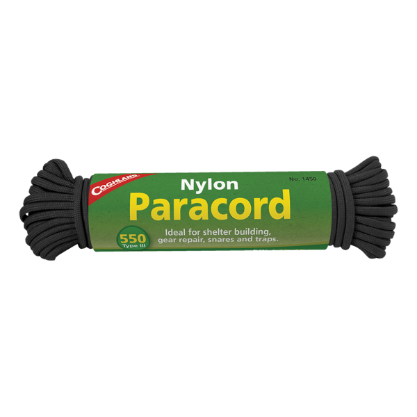 Paracord - 50' Black