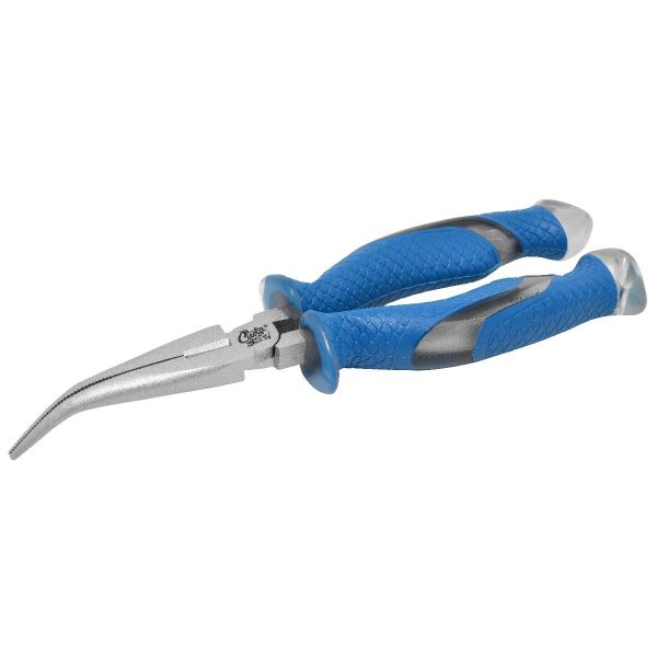 Cuda 8.5" Titanium Bonded Bent Needle Nose Pliers - Image 3