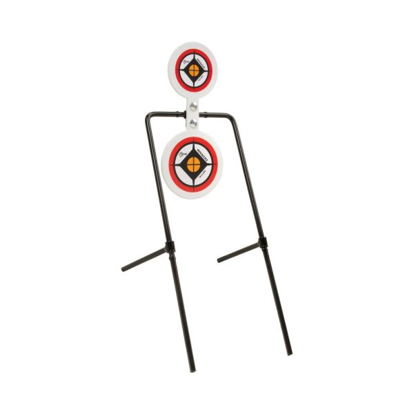 EZ Aim Hardrock AR500 Round Spinner Targets & Stand