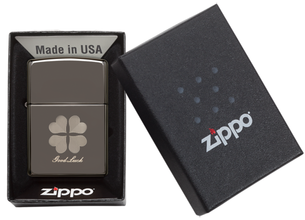 Zippo Good Luck Design Lighter - Image 4