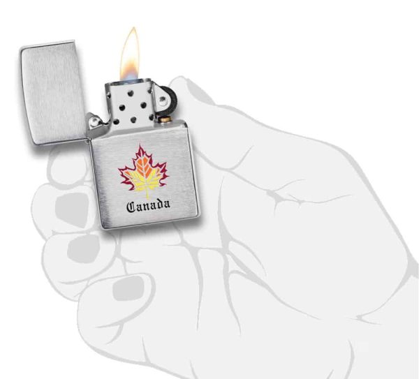Zippo Maple Leaf Lighter - Image 4