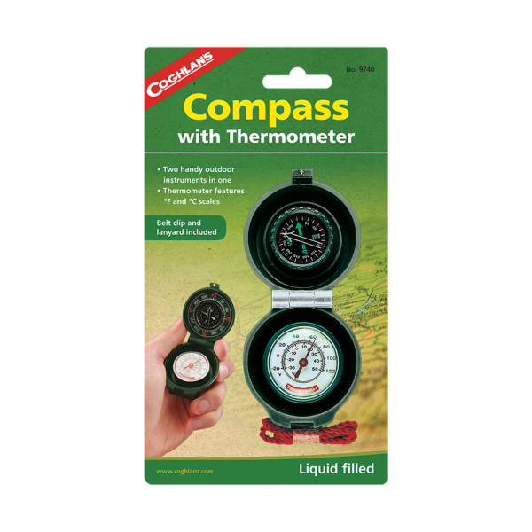 Compass w/ Thermometer
