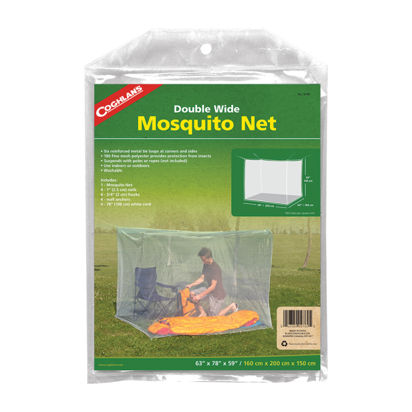 Double Mosquito Net - White