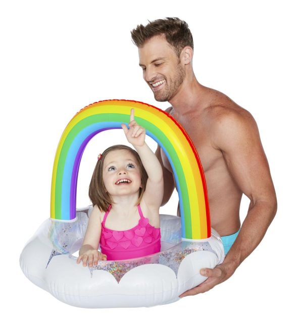 Big Mouth Rainbow Cloud Lil' Float