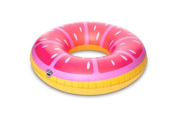 Big Mouth Giant Pink Lemon Tube Pool Float - Image 2