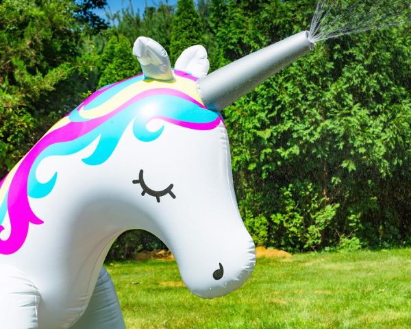 Big Mouth Ginormous Unicorn Yard Sprinkler - Image 2
