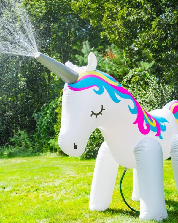 Big Mouth Ginormous Unicorn Yard Sprinkler - Image 4