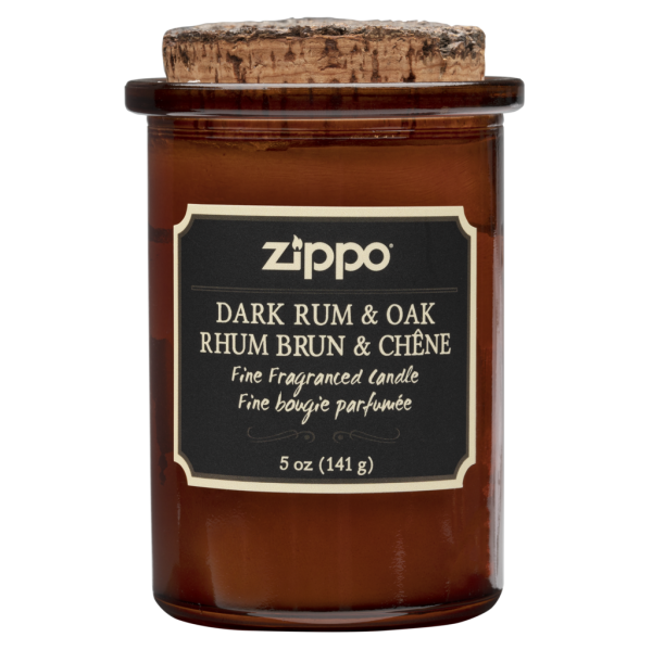 Zippo Candle - Dark Rum & Oak 5 oz