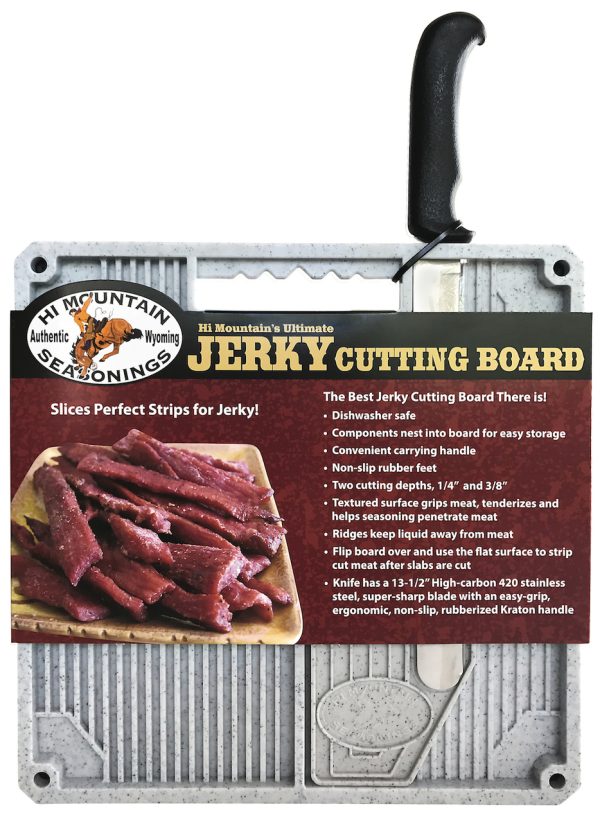 Hi Mountain Seasoning Ultimate Jerky Board & Knife