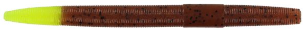 Trick Stick 5 Inch Pumpkin Seed Chartreuse Tip