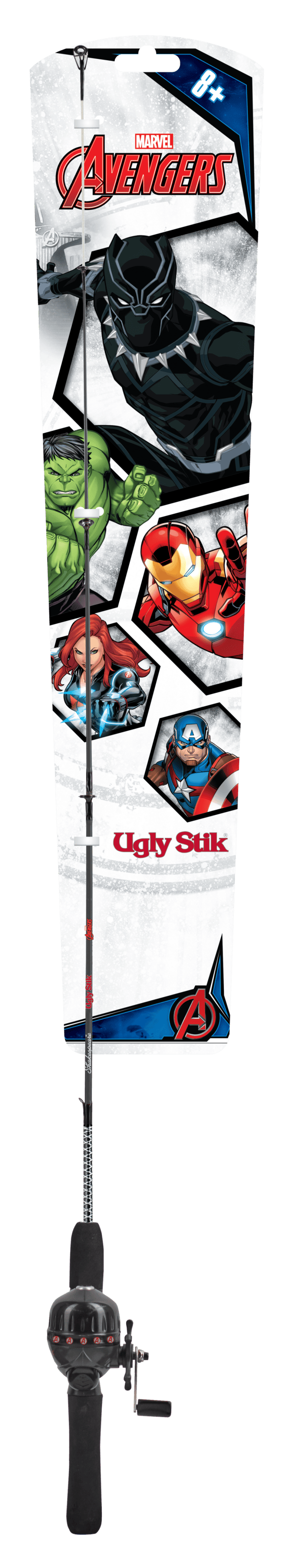 Ugly Stik Marvel Black Panther Combo - 3' Medium