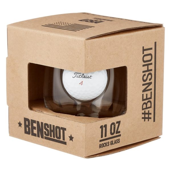 BenShot Golf Ball Glasses - Rocks Glass - Image 2