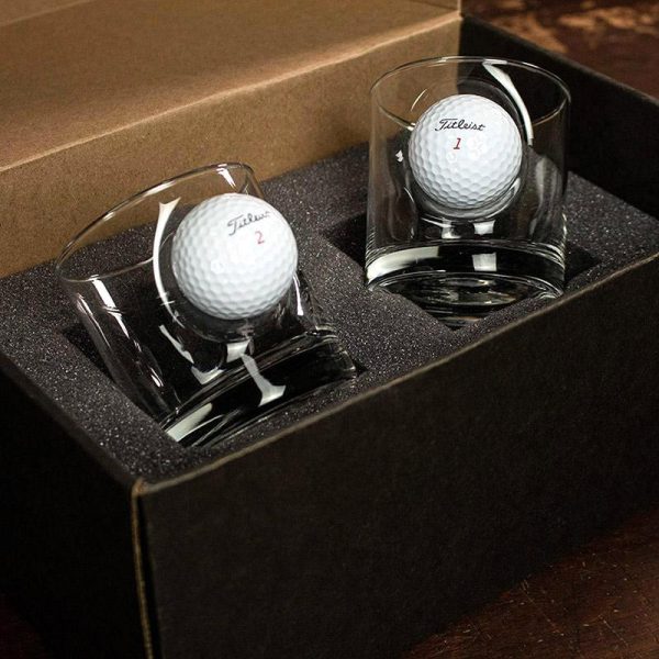 BenShot Golf Ball Glasses - Rocks Glass - Image 3