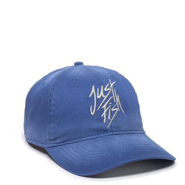 Outdoor Cap Just Fish - Grey Blue