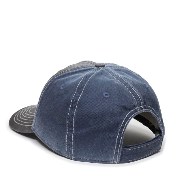 Outdoor Cap Mossy Oak® Logo Hat - Navy/Black - Image 3