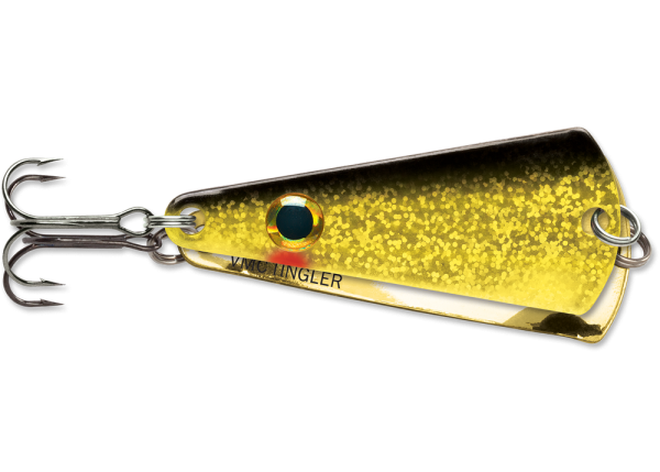 VMC Tingler Spoon - 1/8oz Gold Shiner
