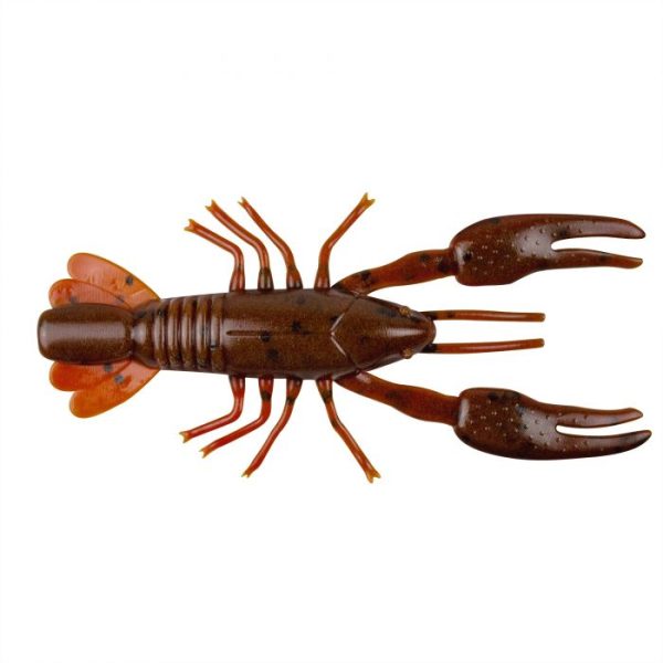 YUM Ned Craw - 2" Dark Brown Red Brown