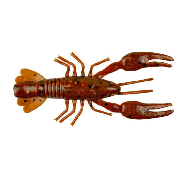 YUM Ned Craw - 2" Brown Orange Flake