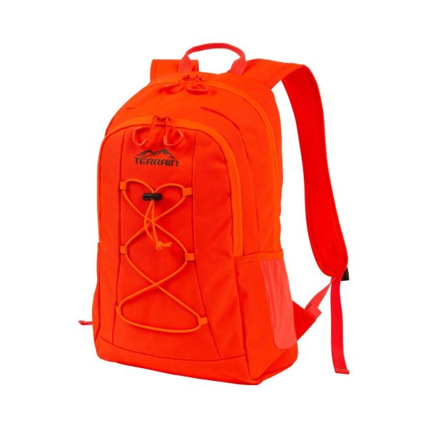 Terrain Tundra Camping Backpack/Daypack  Blaze Orange - Image 5
