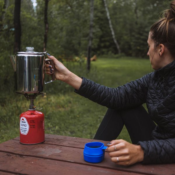 Stainless Steel Coffee Pot - 9 Cup - Image 4