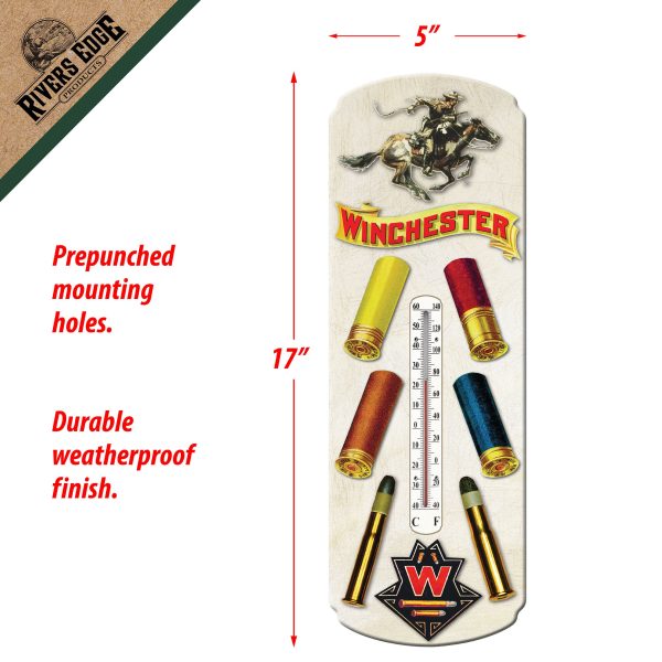 Tin Thermometer - Winchester Ammo - Image 3