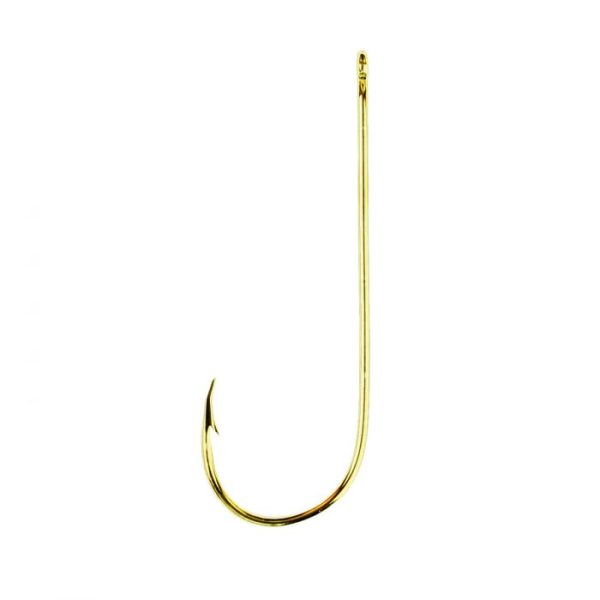 Aberdeen Hook - Gold, Size 8