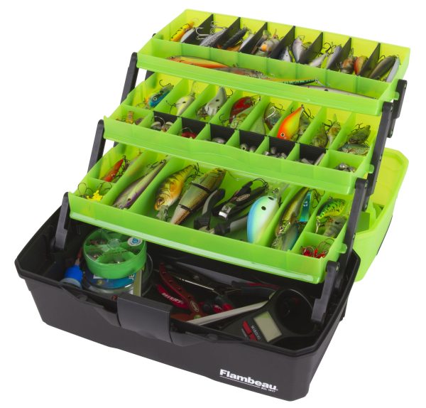 Flambeau Classic 3-Tray - Frost Series Green - Image 2
