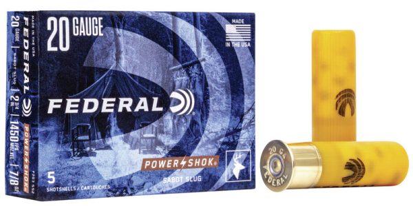 Federal Power-Shok Sabot Slug 20 Gauge