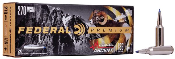 Federal Terminal Ascent 270 Win Short Magnum