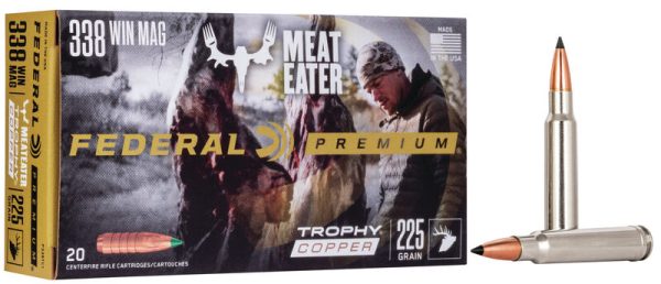 Federal Premium Trophy Copper 338 Win Magnum