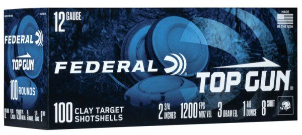 Federal Top Gun 12 Gauge Shot Size: 8