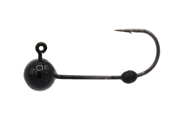 Eurotackle Micro Finesse Soft - Lock Tungsten Jig Black  1/16 oz Size 4