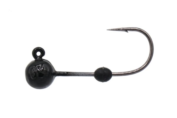 Eurotackle Micro Finesse Soft - Lock Tungsten Jig Black 1/32 oz Size 6