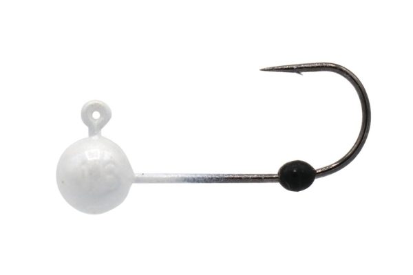 Eurotackle Micro Finesse Soft - Lock Tungsten Jig White 1/16 oz Size 4