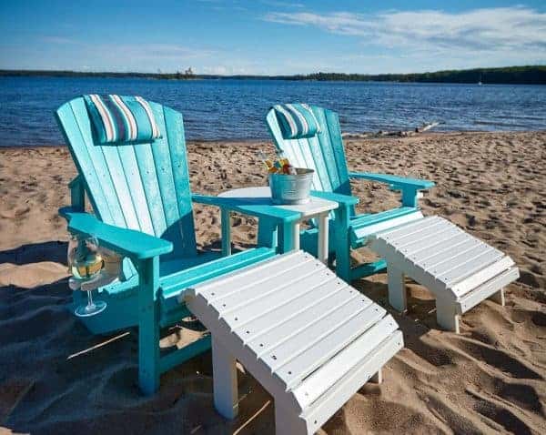 Adirondack Cup & Wineglass Holder - Image 2