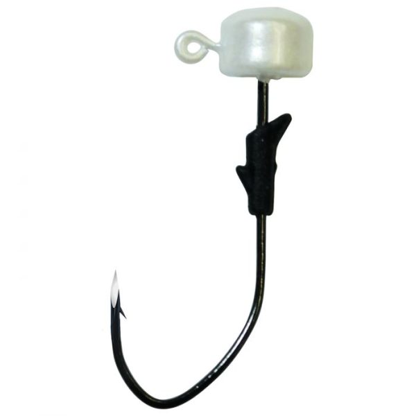 Eagle Claw TKNJ - TKNJW Tungsten Pro-V Finesse 2/0, 1/5 oz Pearl