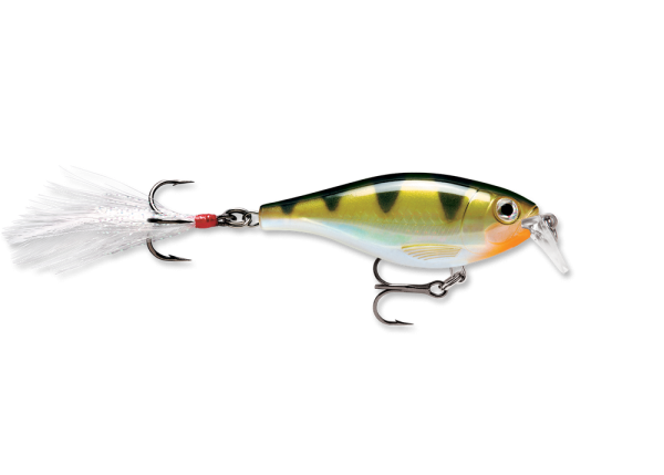 X-Rap® Shad Shallow - 2 1/2" Yellow Perch