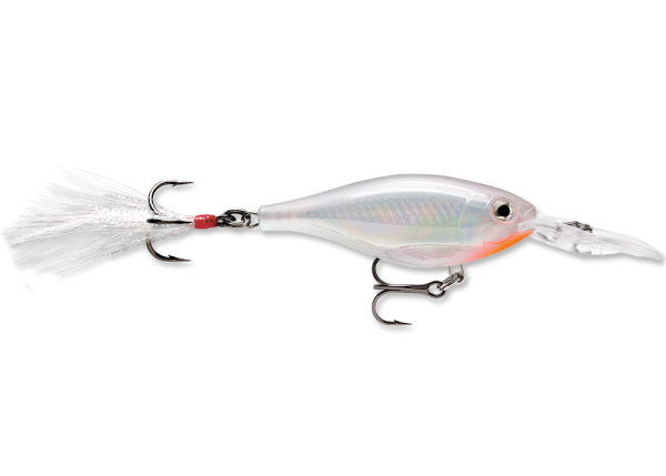 X-Rap® Shad Shallow - 2 1/2" Glass Ghost