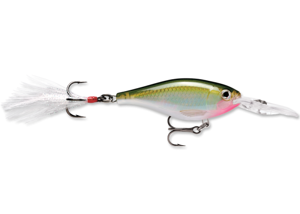 X-Rap® Shad Shallow - 2 1/2" Olive Green