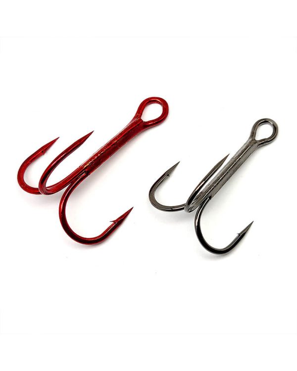 Treble 23 Magic Eye 2X Strong, Round Bend - Red 2/0 - Image 2